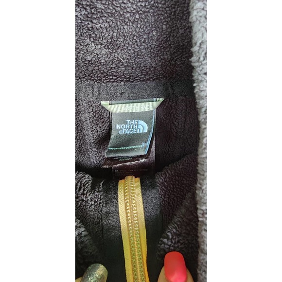 The North Face Morning Glory Fleece Jacket C708 Black And Gold Size XS - Picture 7 of 8